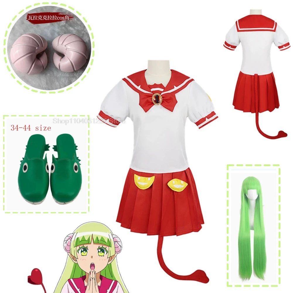 Костюм для косплея аниме Добро пожаловать в школу демонов ирума-кун валак Клара