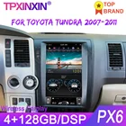 Беспроводной Carplay Android для Toyota Tundra 2007-2011 Tesla Автомобильный GPS-навигатор стерео головное устройство мультимедийный плеер авторадио