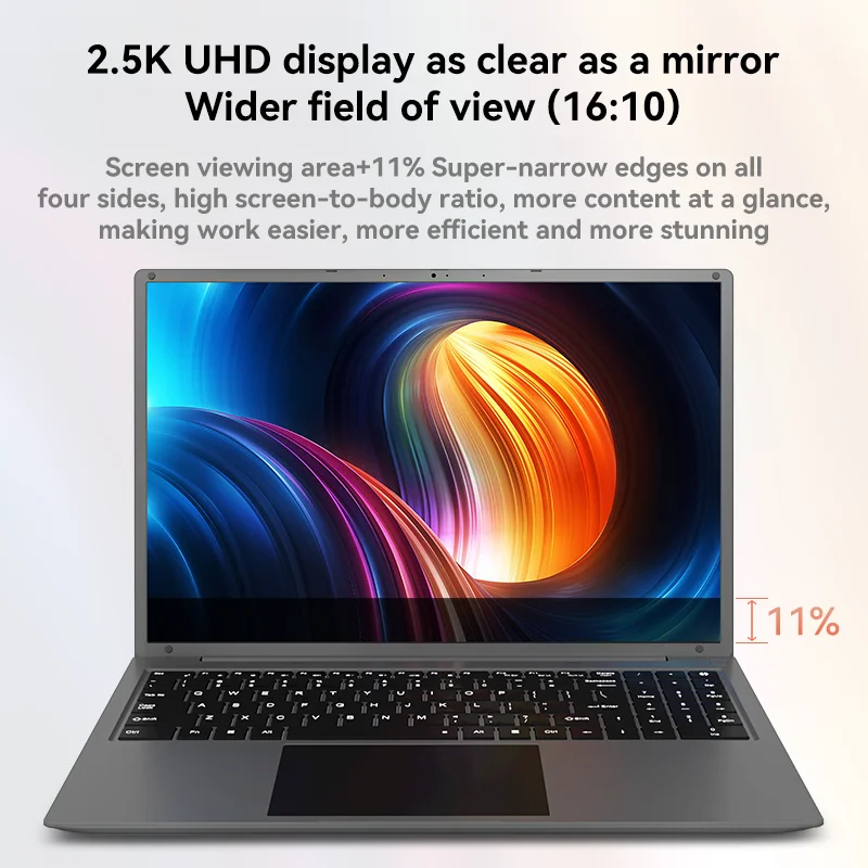 Ноутбук Adreamer LeoBook 16 дюймов Intel Celeron N5105 8 ГБ ОЗУ 256 Гб SSD 2560x160 0 IPS офисный ноутбук 38