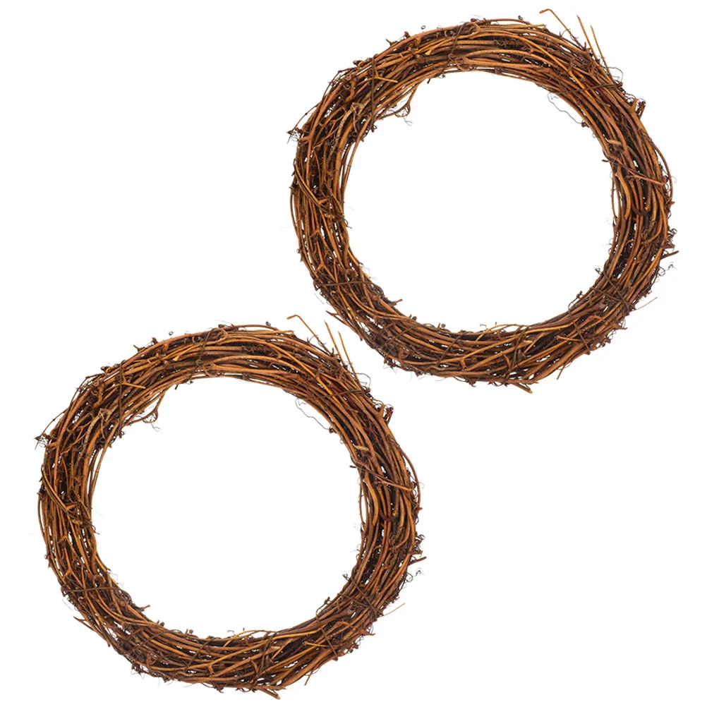 

Wreath Rattan Diy Frame Wedding Ring Door Floral Garland Decor Front Hanginghome Craft Circle Wall Grapevine Twigs Party
