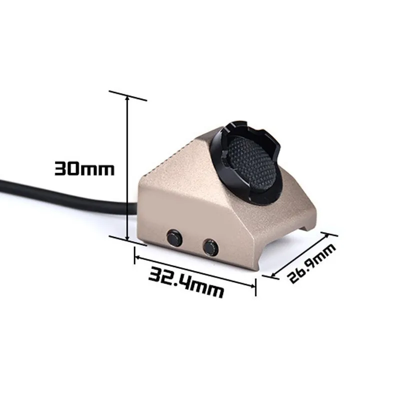 Тактическая горячая кнопка UNIT дистанционный переключатель давления для Surefire M300