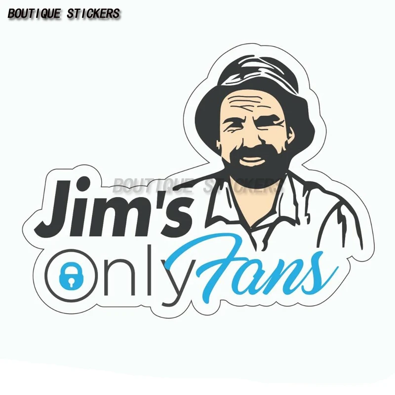 

Jim's OnlyFans Car Sticker Meme ute Toad 4x4 Window Bumper Interesting Waterproof Polyethylene Beautiful Only Jim Sticker