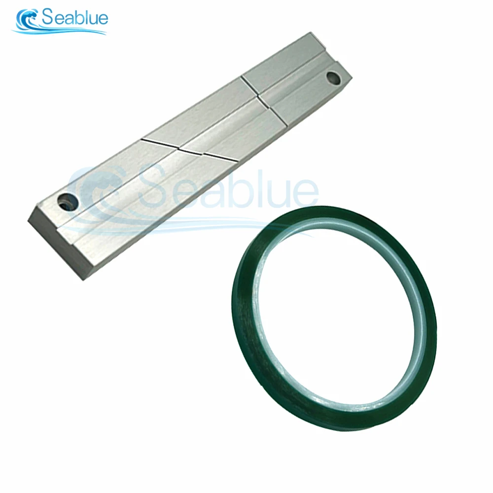 

1Set 1/4 10 Inch Tape Splicing Set Professional Tape Splicing Block for Revoxsonido 1/4 10 Inch Open Reel Tape Media