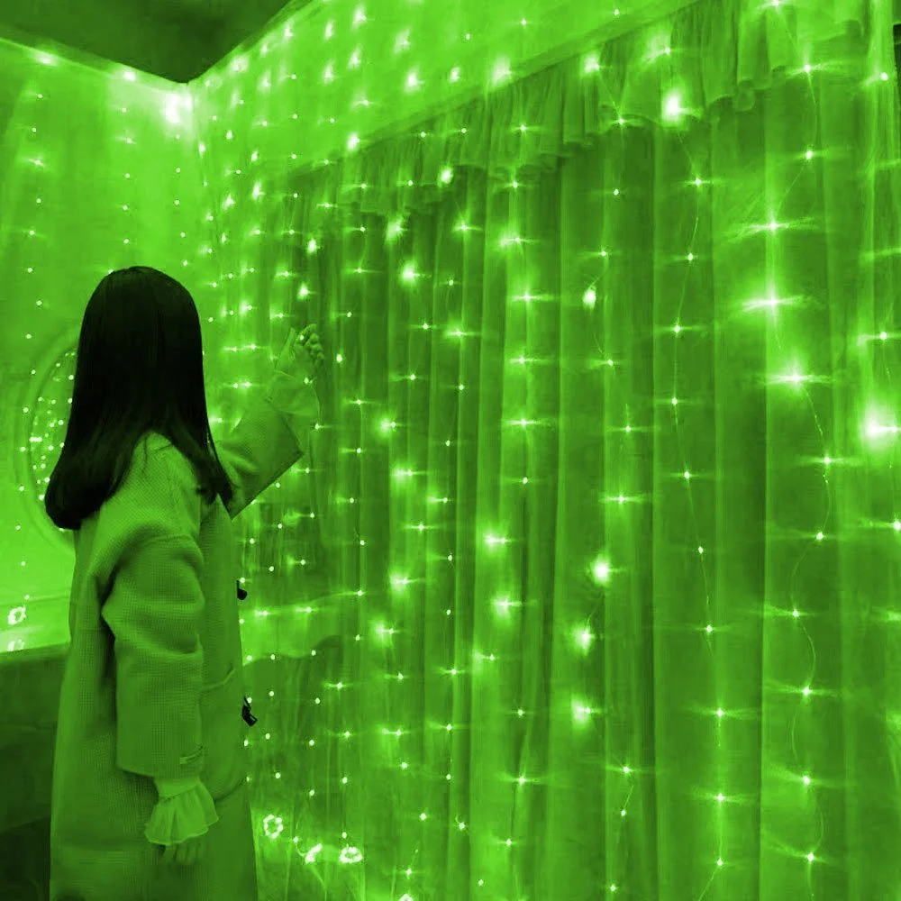 

3M/4M/6M USB LED Curtain Garland Festoon Led Light Christmas String Lights Christmas Decorations 2024 Holiday Wedding Decorative