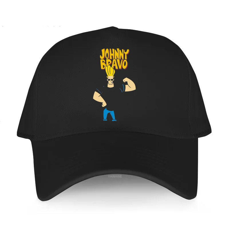

New arrived short visor hat men luxury brand Summer caps JOHNNY BRAVO Unisex Outdoor Baseball cap Sports Snapback Running Hat