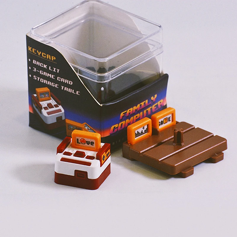 

1 шт. Персонализированная Ретро клавиатура с подсветкой механическая клавиатура FC игровая клавиатура для переключателей MX