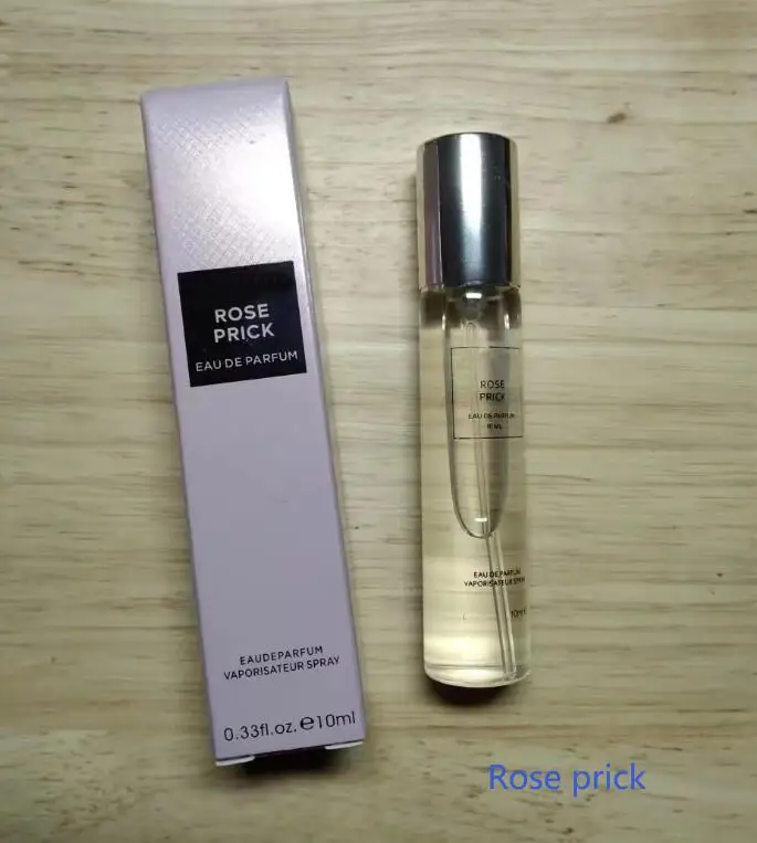 

top quality brand mini perfume tester rose prick floral long lasting natural taste with atomizer for men fragrances