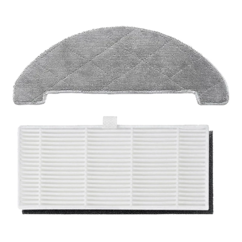 

Mops Cloths With 14Pcs Side Brushes Mops Cloths Hepa Filter For XIAOMI VIOMI S9 Robot Vacuum Cleaner
