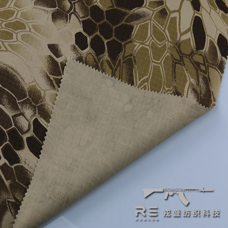 Горячая Распродажа 65% полиэстер 35% хлопок ткань Ripstop Kryptek Nomadtm tc6535 тактическая