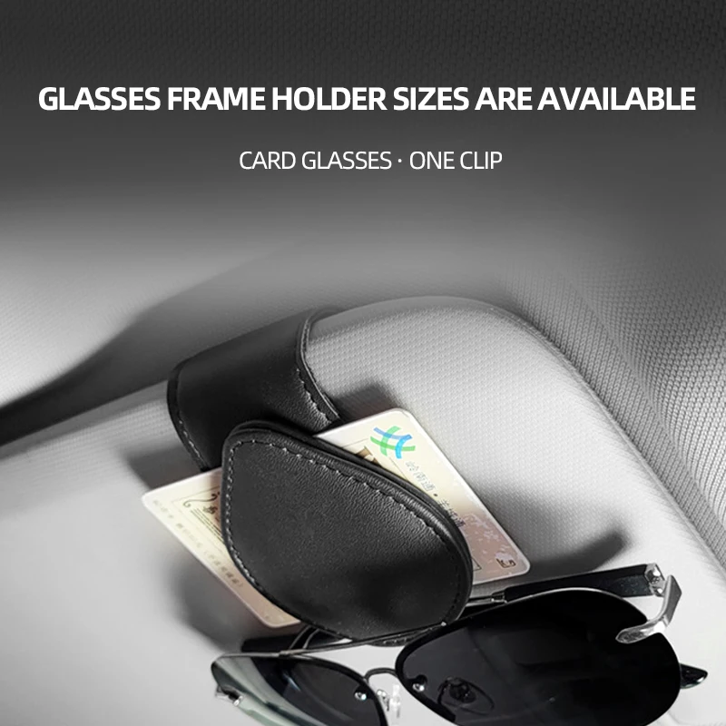 

Car Glasses Frame Sun Visor Fold Sun Visor Glasses Storage General Automobile Glasses Frame Protective Box Storage Clip