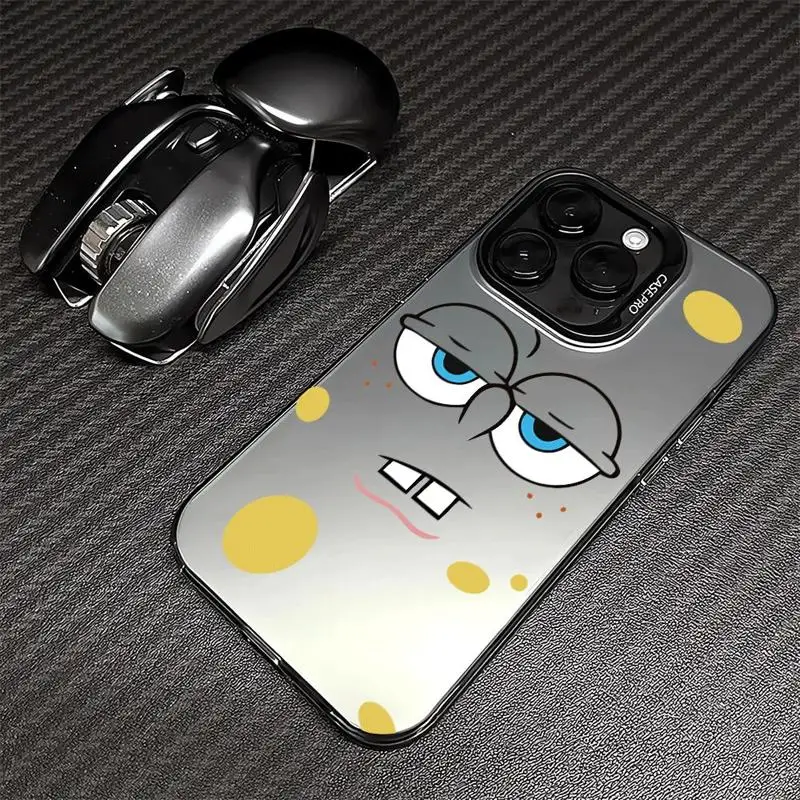 Забавный чехол Губка Бобс для Samsung Galaxy S25 S24 S23 S22 S21 S20 Note20 Ultra Plus FE M31 4G 5G матовая