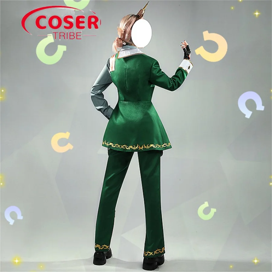 Костюм для Хэллоуина COSER TRIBE милый костюм Дерби символ Сирия карнавальный полный