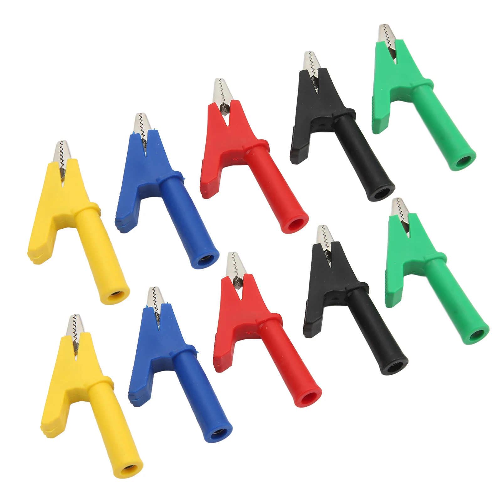 Мини электрический испытательный зажим внешняя резьба ПВХ оболочка 10 мм