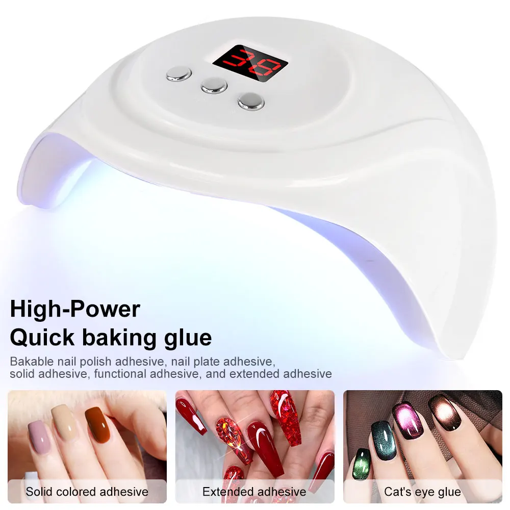 Профессиональная УФ-лампа Для Геля Ногтей С 24 Лампами 3 Таймера Автоматический