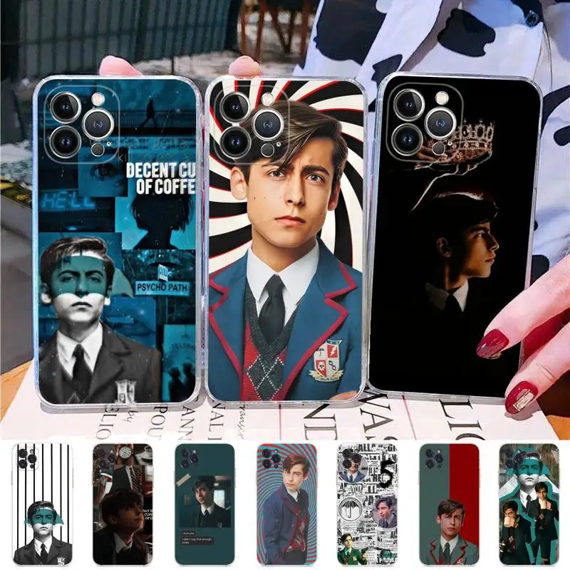

Five Hargreeves Umbrella Academy Phone Case Silicone Soft for iphone 14 13 12 11 Pro Mini XS MAX 8 7 6 Plus X XS XR Cover