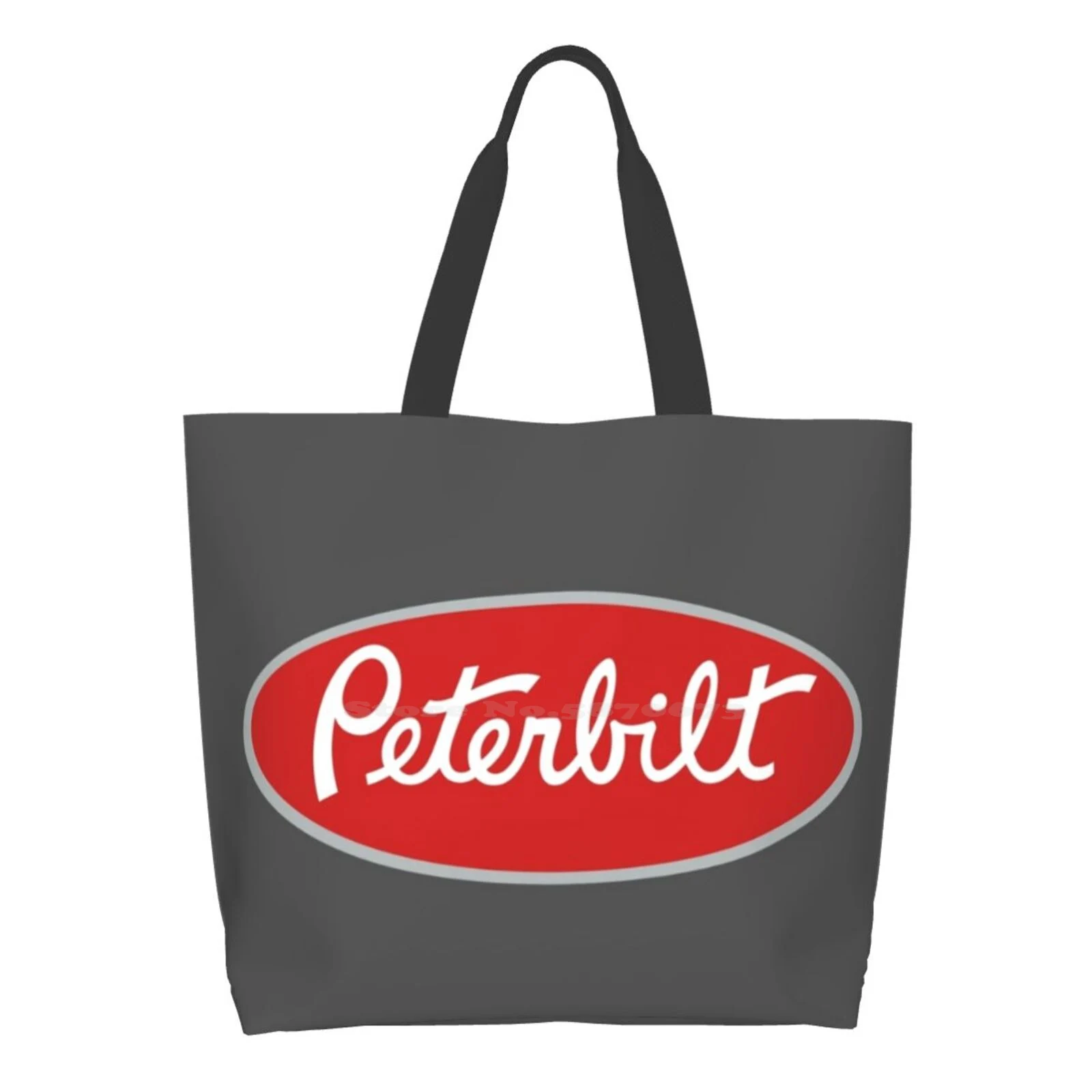 

Peterbilt Merch High Quality Large Size Tote Bag Truck Logo
