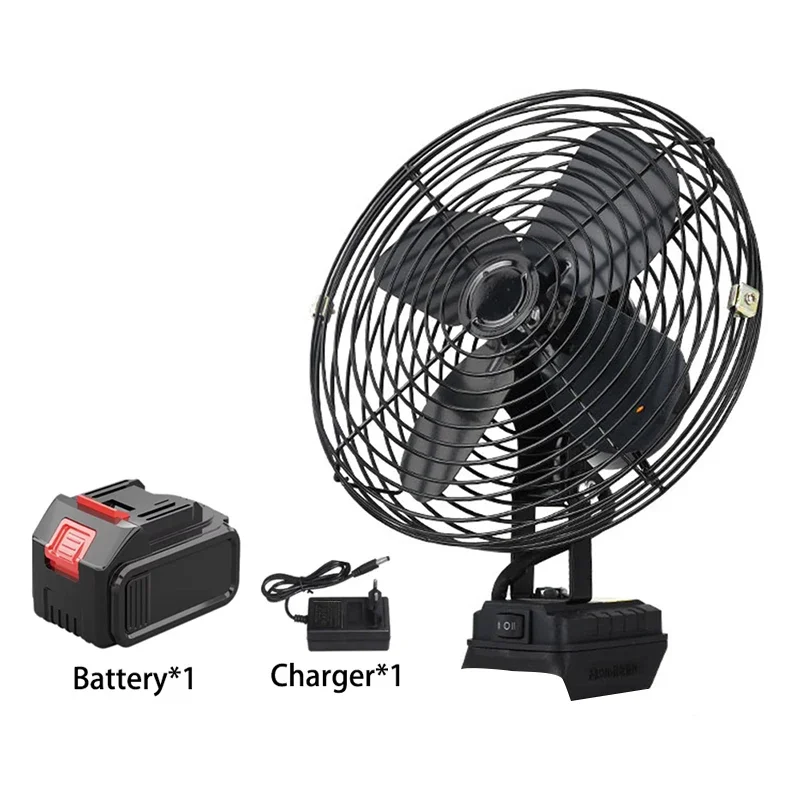Портативный 8-дюймовый Металлический Настольный Вентилятор С Беспроводным