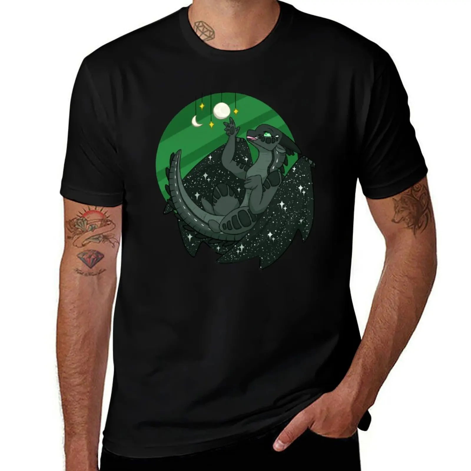 Фото Футболка Moonwatcher, хлопковая футболка для мужчин, 100% хлопок, 100% хлопковые футболки для мужчин, белая футболка в упаковке №1