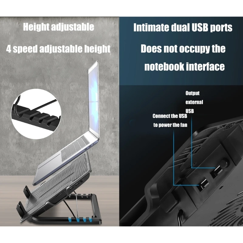 Охлаждающая подставка для ноутбука игровые кулеры ноутбуков охлаждающая