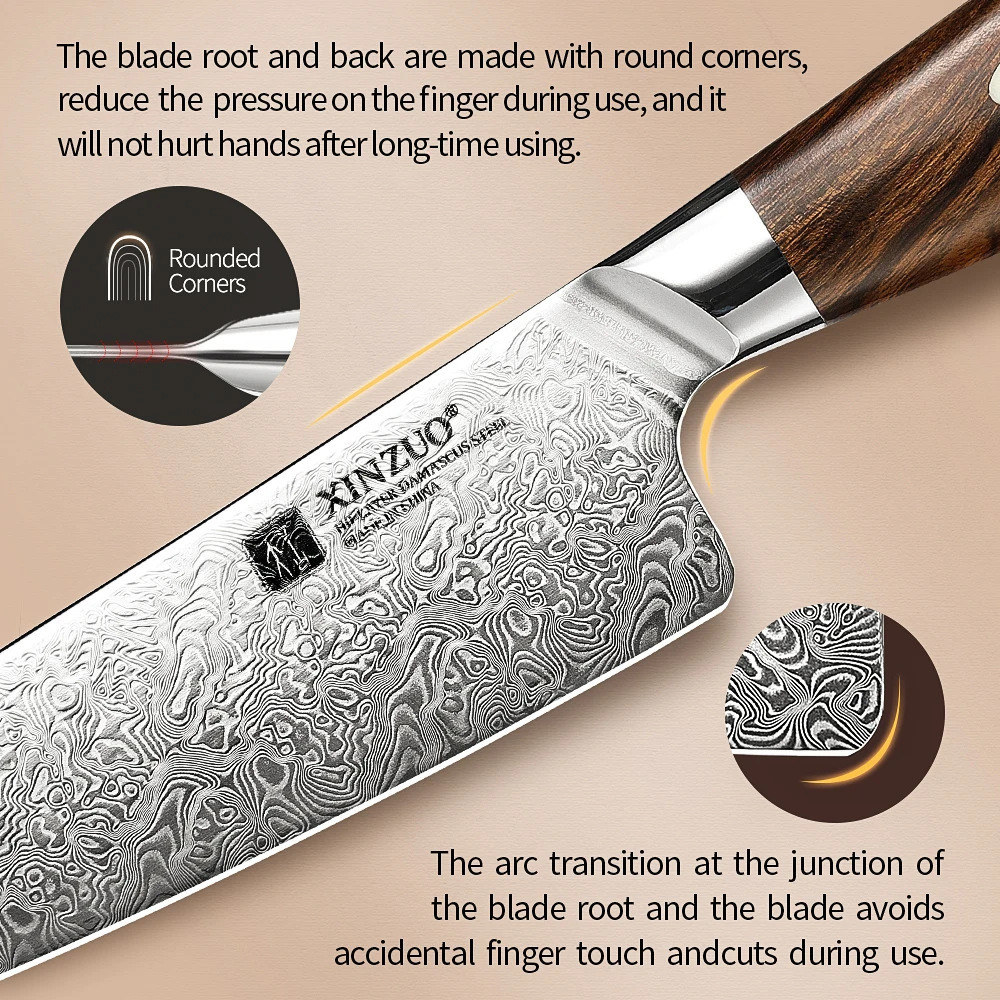 Кухонный нож Santoku 5 5-дюймовый