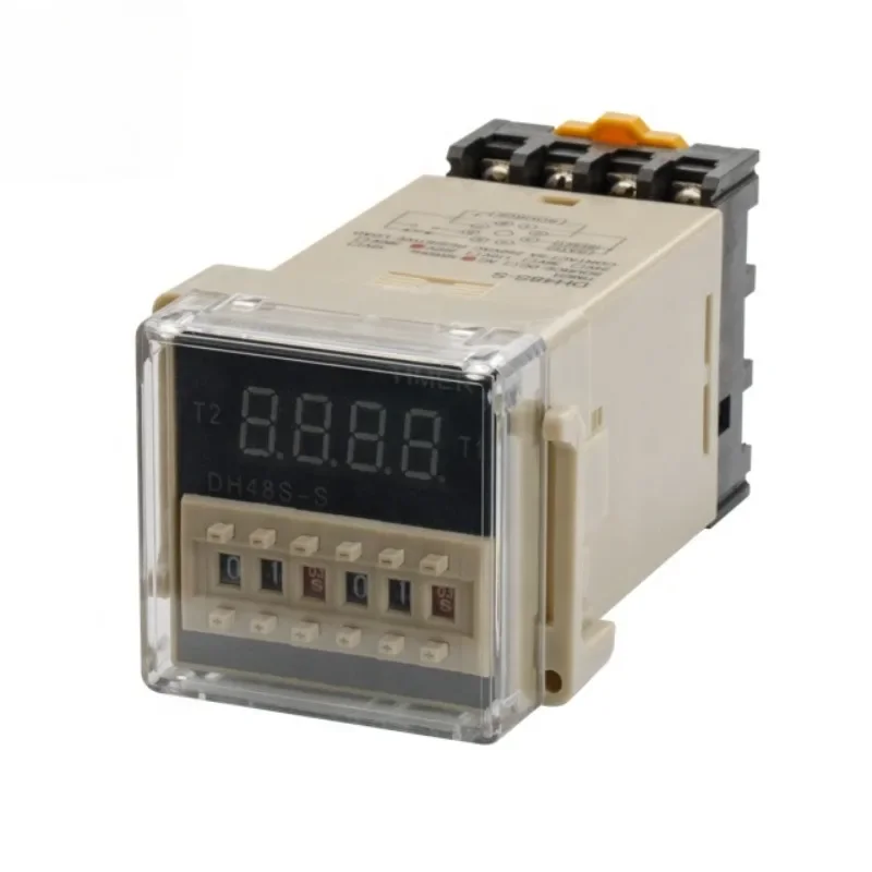 DH48S-S AC 12 В 24 110 5 А электрический цифровой циклический таймер задержки реле с