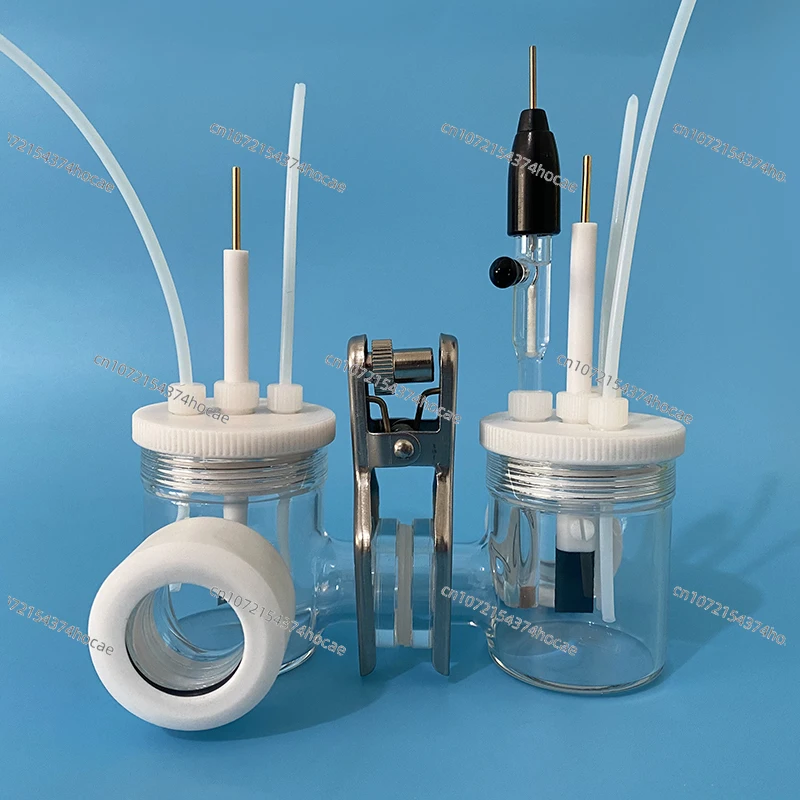 Герметичная электролитическая ячейка типа H сменная мембранная