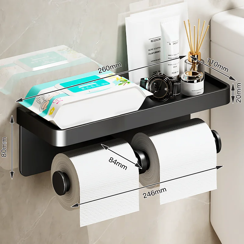 

Держатель для туалетной бумаги из алюминиевого сплава