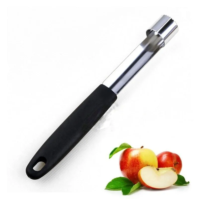 

New Apple Corer Stainless Steel Pear Fruit Vegetable Tools Core Seed Remover Cutter Seeder Slicer Knife Kitchen Gadgets Tools