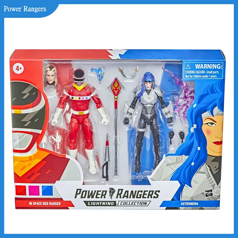 

Anime Power Rangers Lightning Collection In Space Red Ranger Versus Astronema 2-Pack 6-Inch Collectible Action Figure Toys