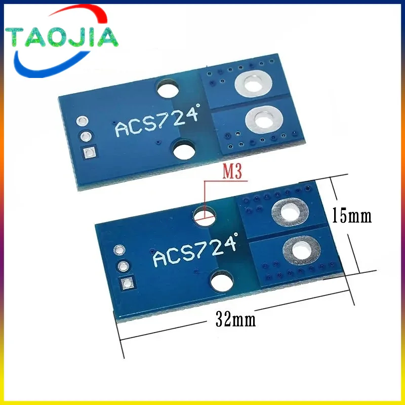 Модуль датчика тока Холла ACS724TLLCR 40A 50A ACS724, модель для платы обнаружения Arduino ACS724-LLCTR-40AB 50AB