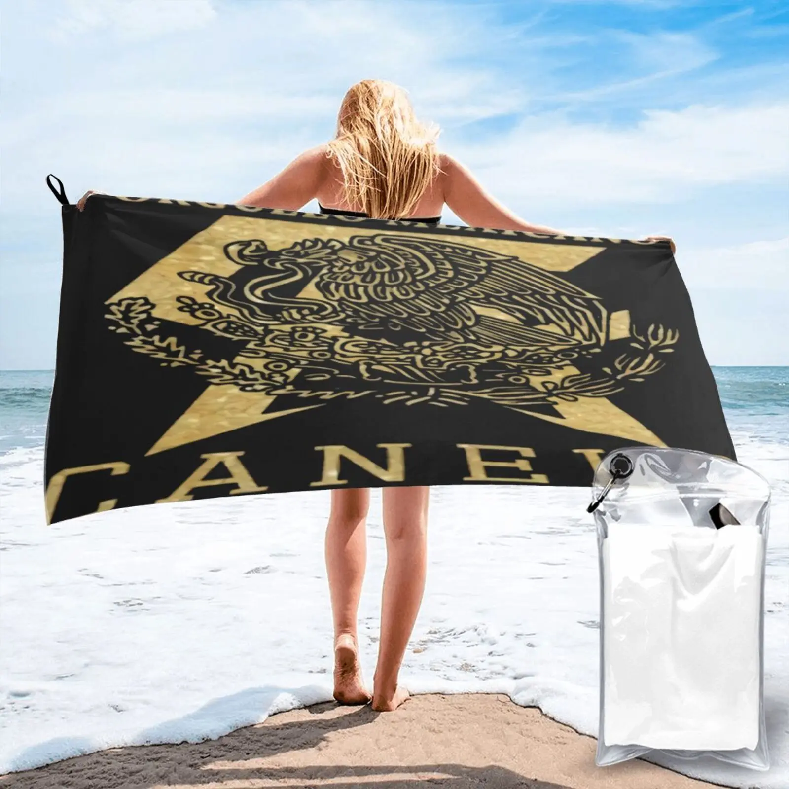 

Пляжное полотенце для лица с принтом морской звезды