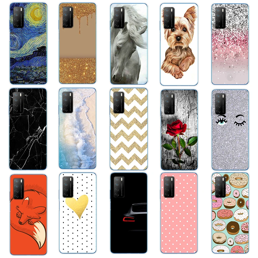 4 л для Honor PLAY 4/Play 5G/Enjoy 20 pro/Enjoy Z 5G/nova y60 чехол TPU Мягкий силиконовый защитный