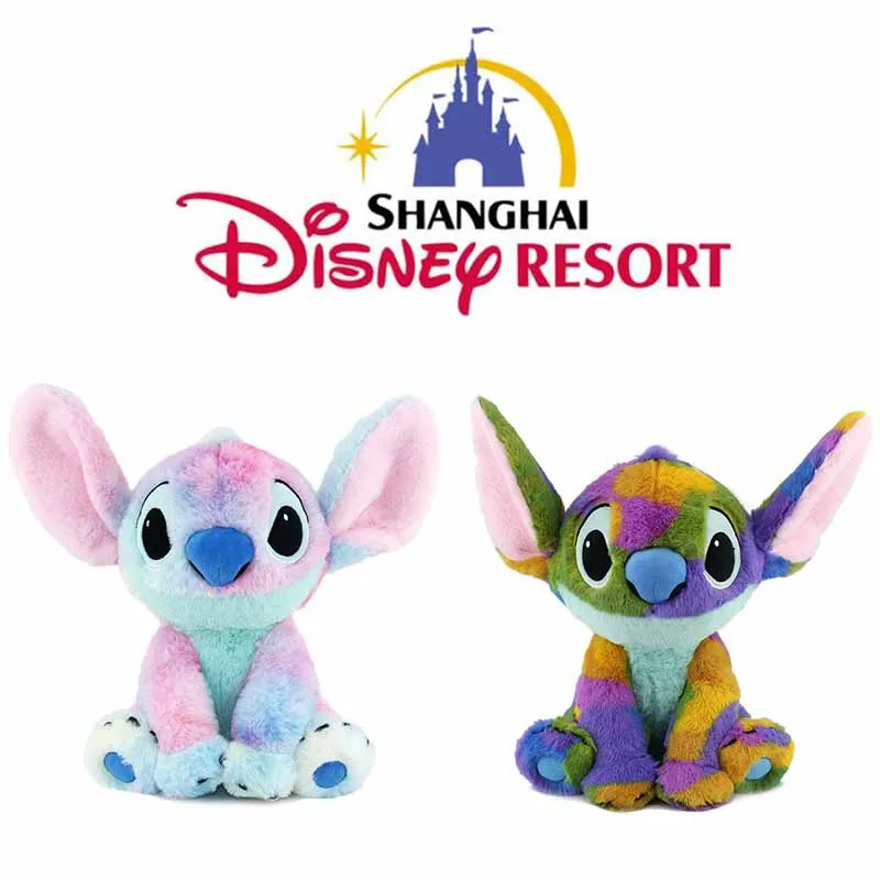 

Плюшевая кукла Ститч, 23/40 см, ограниченная серия, Ститч-кукла, цветочная ткань, интерзвездиальная детская игрушка, украшение, подарок на день рождения для девочек