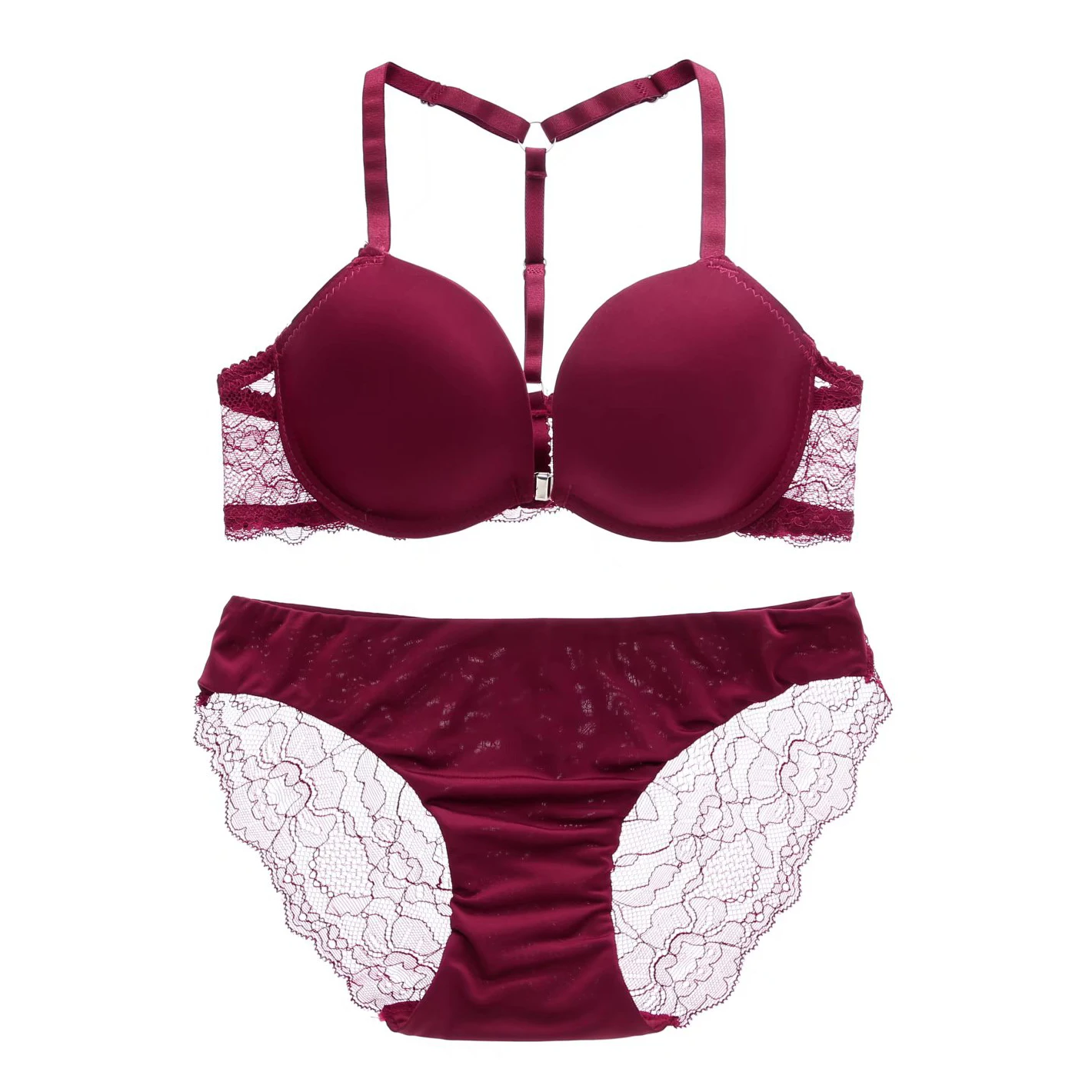 Женское нижнее белье с глубоким V-образным вырезом |