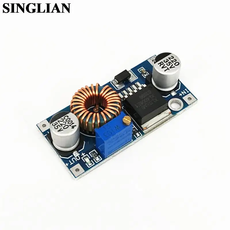 5A DC-DC Регулируемый понижающий модуль питания высокой мощности XL4005