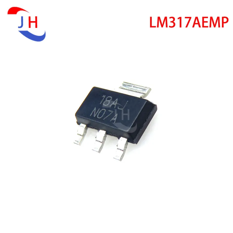 

10PCS Chip LM317AEMP/NOPB LM317 SOT-223 precision 1% 3-terminal adjustable voltage regulator