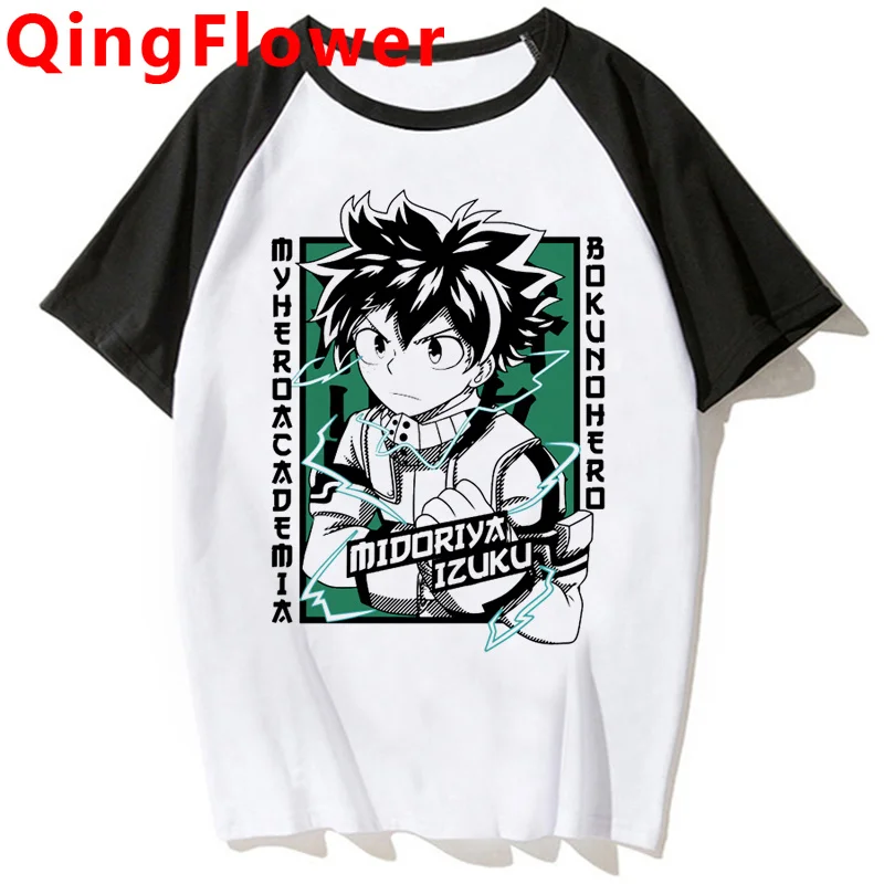

My Hero Academia Bakugou Boku No Hero Academia Todoroki Dabi t shirt male ulzzang japanese tumblr harajuku kawaii summer top