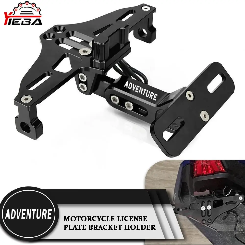

Motorcycle CNC License Plate Bracket Licence Plate Holder Frame Number Plate For BMW R1250GS Adventure R 1200 GS LC R1200GS ADV