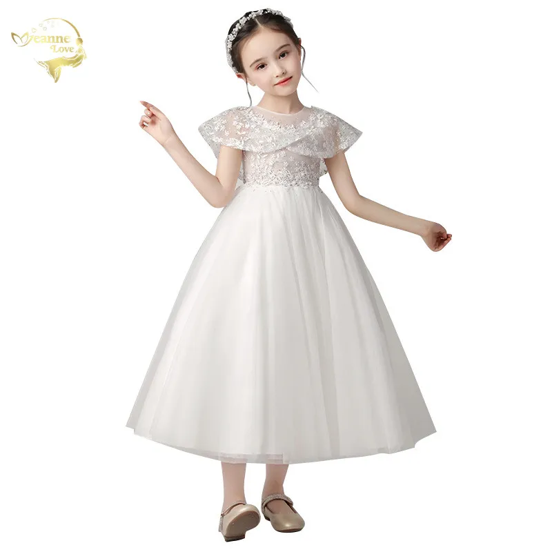 

Платья для девочек с цветами, детское праздвечерние чное платье принцессы на новый год, свадебное платье, Детские платья для девочек, платье...