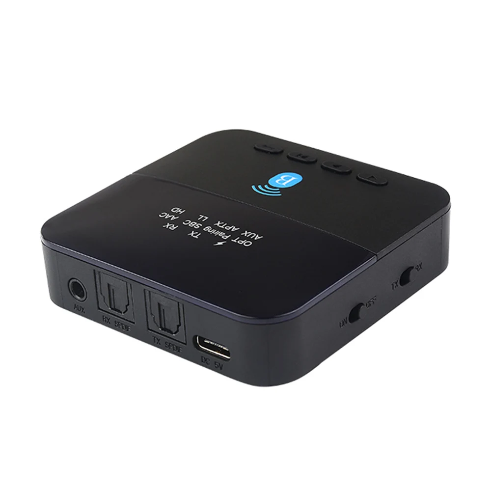 

2-in-1 BT5.0 Receiver/Transmitter HiFi Sound Quality Support Transmitting/Receiving Mode Switch Type-C Port