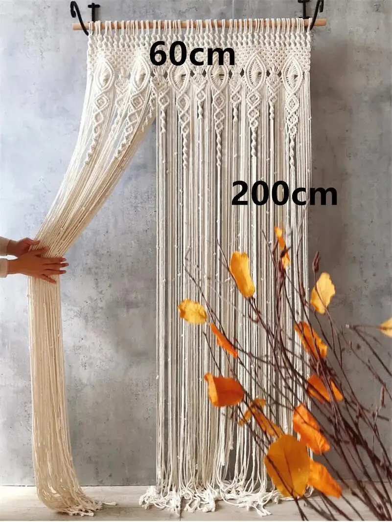 Макраме гобелен из хлопка