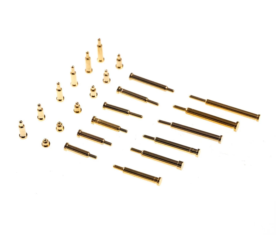 Контактный разъем Pogo, 5-100 шт., пружинный контактный разъем для аккумулятора Pogopin SMD PCB 1,6 1,8 2 3 4 5 6 7 8 9 10 10,5 22 мм, тестовые щупы