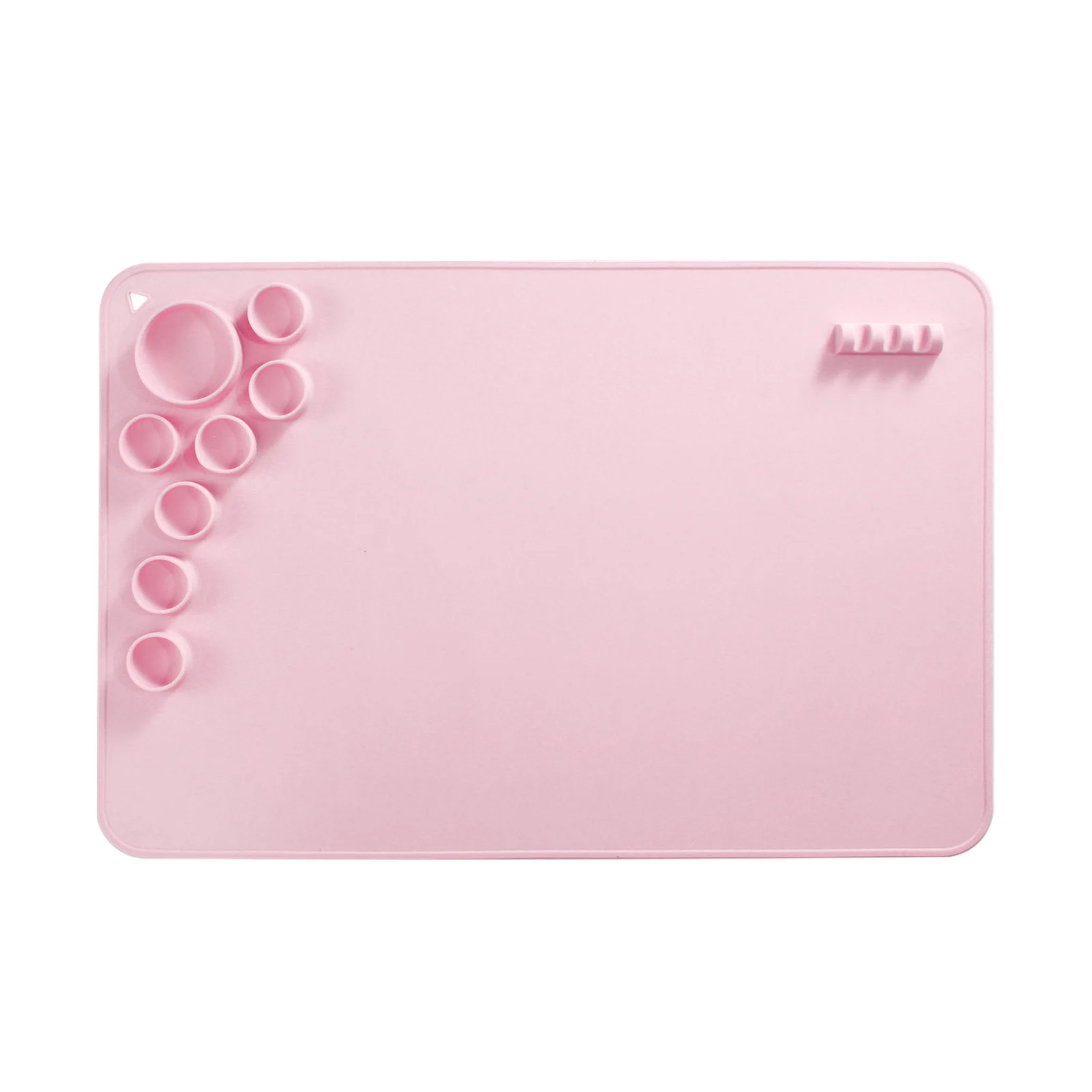 

Large Painting Mat With Compartments Rectangle For Painting Silicone Cushion School Art Supplies Drawing Mat Jewelry Making