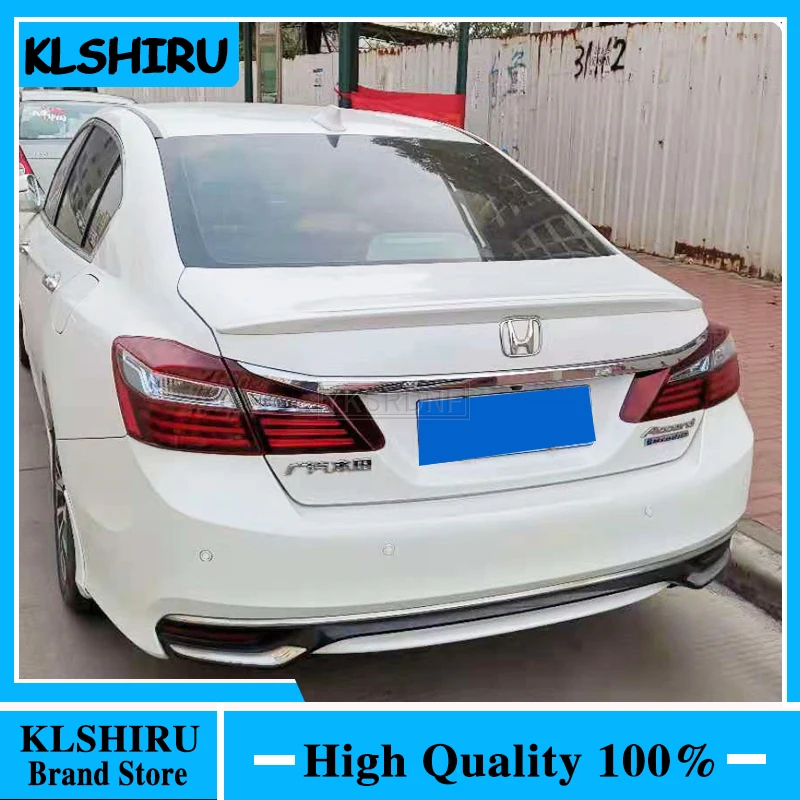 

Автомобильная осветительная деталь для Honda Accord 9 2014 2015 2016 2017 задний спойлер из АБС-пластика грунтового цвета