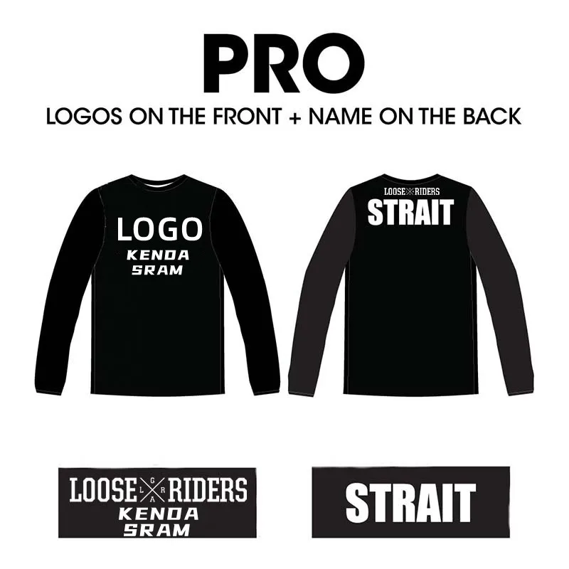 

Customized sports shirts for men and women Customized cycling jerseys Add logo, name and number Customized as needed