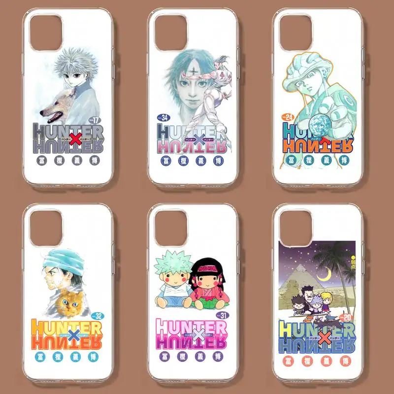 

HUNTER×HUNTER чехол для телефона Samsung GalaxyS20 S21 S30 FE Lite Plus A21 A51S Note20 прозрачный чехол