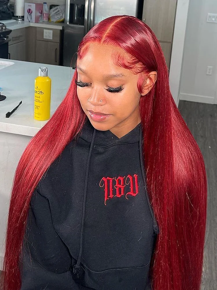 Ed Human Hair Lace Wigs 13x6  Wigs For Women Straight 12