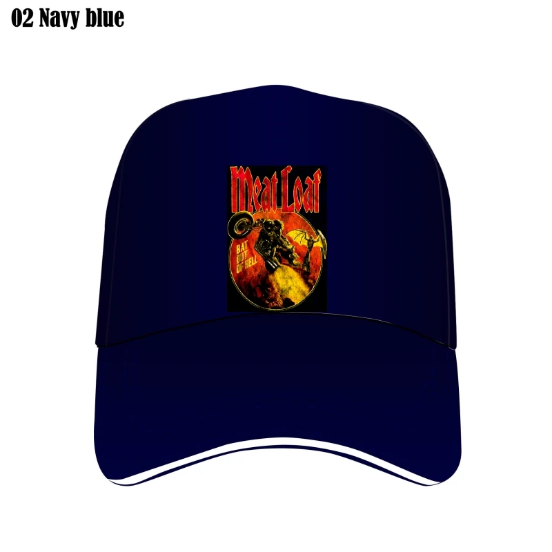 

Meatloaf Bat Out Of Hell Custom Hat Camisas De Hombre Negras