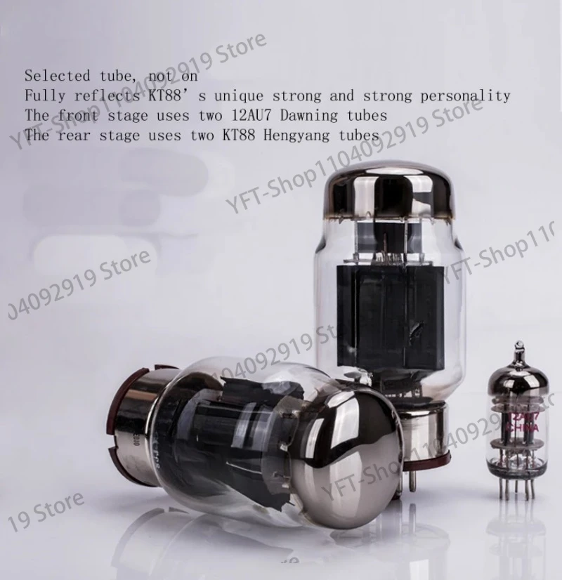 Усилитель с высокой четкостью KT88 оригинальная трубка Регулируемая Частота: 20 Гц ~