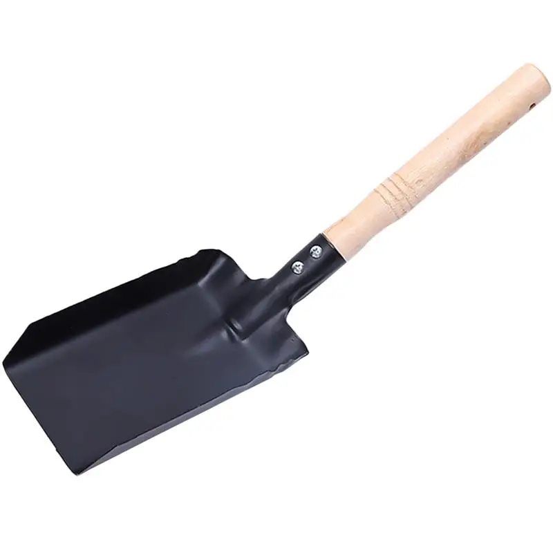 

Soil Shovel Small Iron Shovel Wooden Handle Shovel Practical Iron Shovel Gardening Shovel Litter Cleaning Shovel Hand Tools